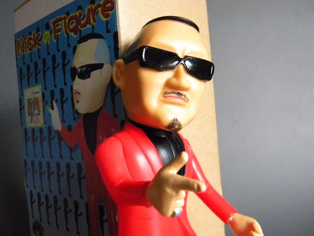 【限定500体！】■ 伝説のDJダンサー ニック岡井 ソフビ フィギュア Amazon.co.jp: DJ NICK ニック岡井 イベント限定 sofvi 日本製 1/500